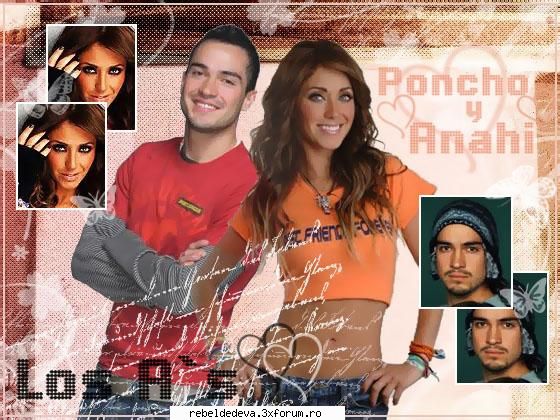 anahi ponchoe foto  