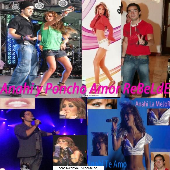 anahi ponchoe foto    