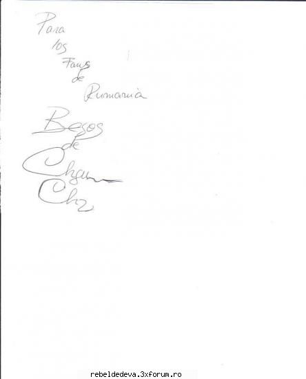 autografe anahi cristian pt. fanii din acestea sunt care anahi cristian le-au lasat forumul