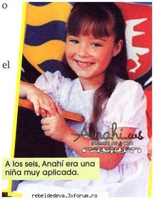 Anahi mica - dak avetzi poze q anahi mica punetzile aici - Anahi