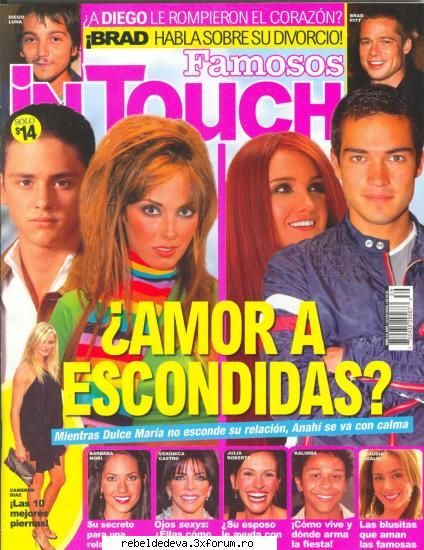 Poze din reviste,aparitii pe prima pagina - Franci - RBD !