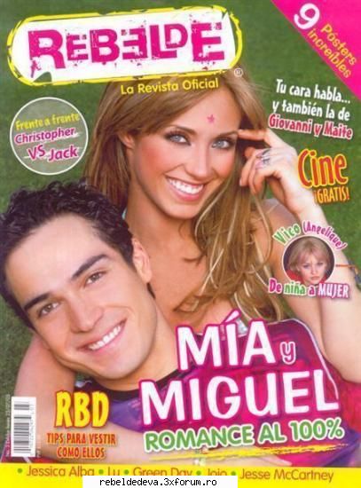 Poze din reviste,aparitii pe prima pagina - Franci - RBD !