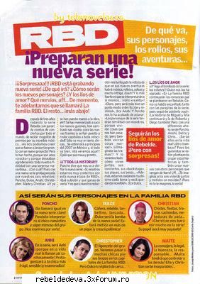 Poze din reviste,aparitii pe prima pagina - miky_16 - RBD !