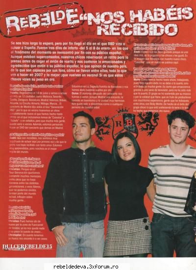 Poze din reviste,aparitii pe prima pagina - miky_16 - RBD !