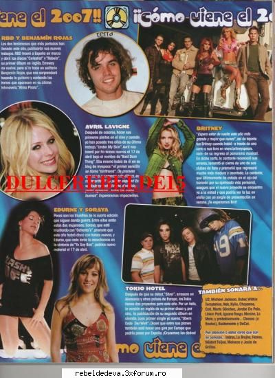 Poze din reviste,aparitii pe prima pagina - miky_16 - RBD !