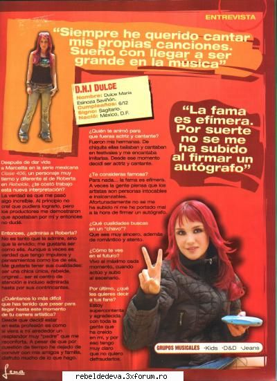 Poze din reviste,aparitii pe prima pagina - d&r_ale - RBD !