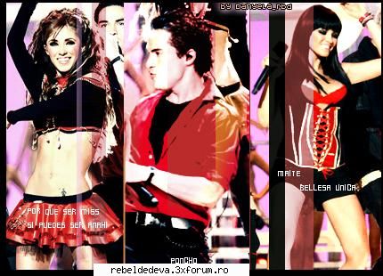 anahi y poncho en miss univers 2007 - mia_y_miguel_amor_verdade - Anahi