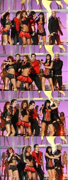 anahi y poncho en miss univers 2007 - RBD4ever - Anahi
