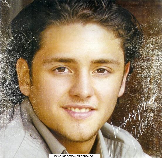despre Christopher:X - aici postati tot ce are legatua q el:X gracias - Christopher